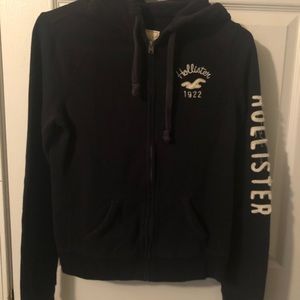 Hollister zip up hoodie